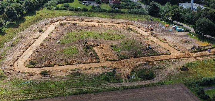 Stand der Erschließung 20.08.2023