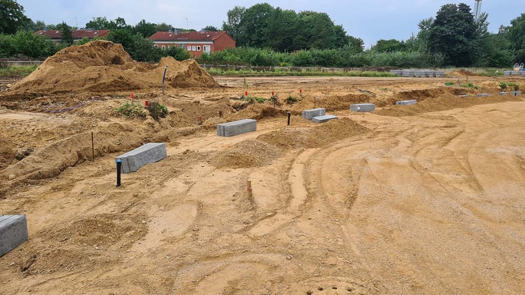 Stand der Erschließung