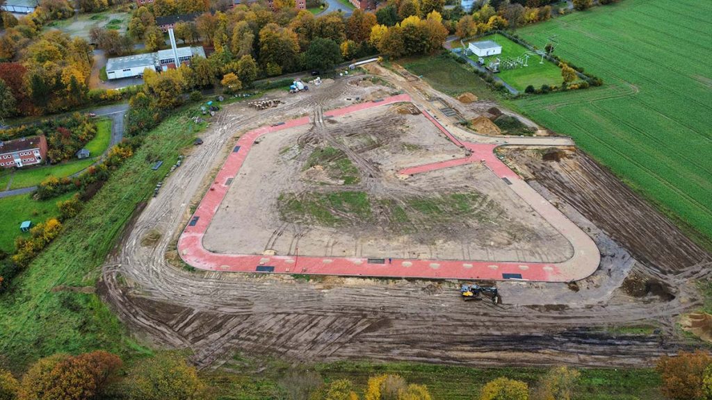 Aktueller Stand von oben