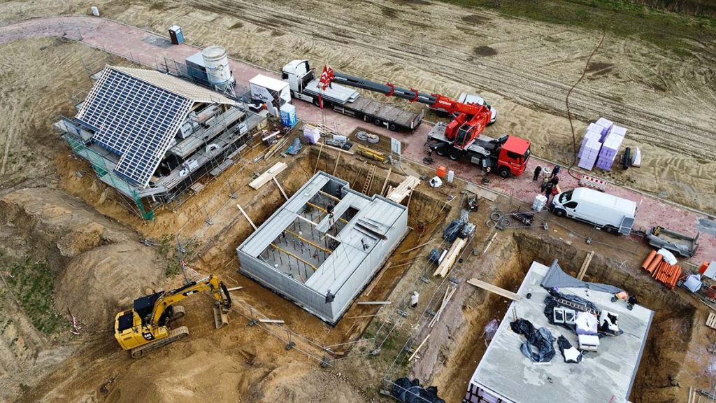 Luftaufnahme vom Keller