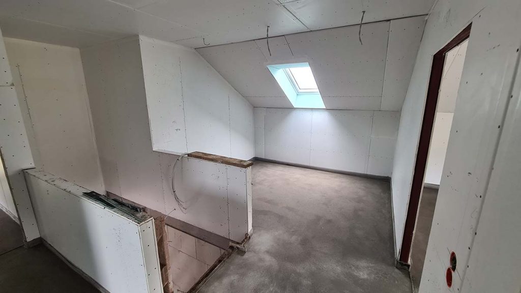 Die offene Empore im OG