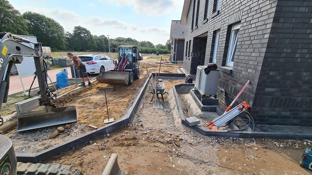 Blick von der Auffahrt